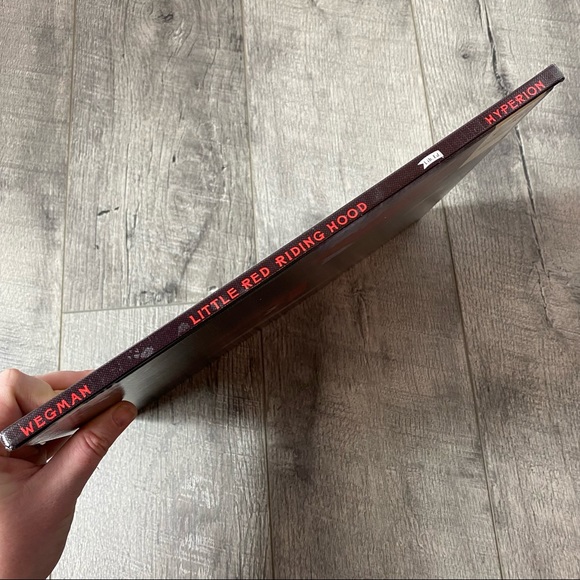 SOLD Little Red Riding Hood with Weimaraner dogs by William Wegman - Picture 8 of 8